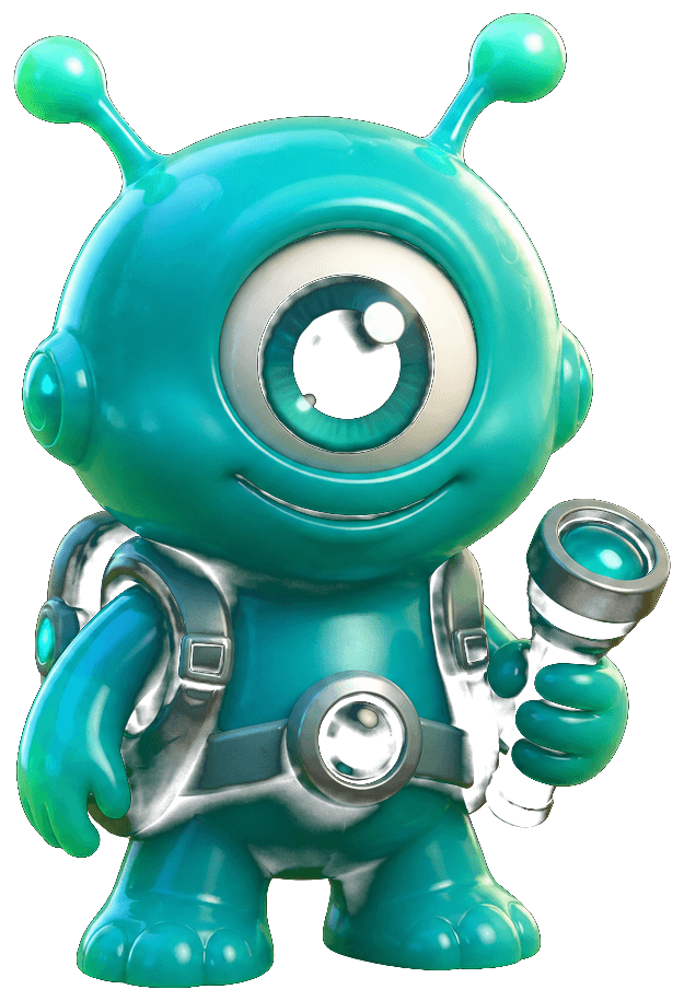 Cyclops — the Lingua Lab mascot